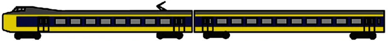 ICM-III met blokremmen. Heeft 3 rekeneenheden per treinstel.